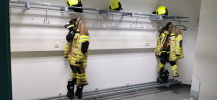 Fertigung und Montage einer stabilen Garderobe für die Feuerwehr